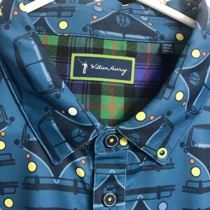 ‘Air Cooled’ GOLF POLO VW BUS Design Moisture Wicking 4way Stretch EUC